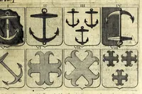 Picture 4 of 105 from La vraye et parfaite science des armoiries, ou, L'Indice armorial de feu maistre Louuan Geliot ... : apprenant et expliquant sommairement les mots & figures dont on se sert au blason des armoiries, & l'origine d'icelles : augmenté de nombre de termes & enrichy de grande multitude d'exemples des armes des familles tant françoise qu'estrangeres, des institutions, des ordres & de leurs colliers, des marques des dignités & charges, des ornemens des escus, de l'office des roys, des herauds, & des poursuiuans d'armes, & autres curiosités despendantes des armoiries ... (1664), leaf 67