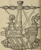 Picture 20 of 35 from Lazari Bayfii annotationes in L.II. : De captivis, et postliminio reversis. in qvibvs tractatvr de re navali : eivsdem annotationes in tractatum de auro & argeto leg. quibus, vestimentoru, & vasculorum genera explicantur. Antonii Thylesii de coloribus libellus, à coloribus vestium non alienus (1536), leaf 177