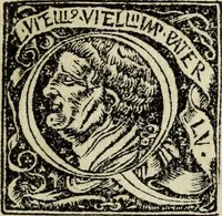 Picture 3 of 43 from Lazari Bayfii annotationes in legem II : De captiuis & postliminio reuersis, in quibus tractatur De re nauali, per autorem recognitæ : eivsdem annotationes in tractatum De auro & argento legato, quibus vestimẽtoru ̃& vasculorũ genera explicat̃ur : his omnibus imagines ab antiquissimis monumentis desumptas ad argumenti declaratione ̃subiunximus. Item Antonii Thylesii De coloribus libellus, à coloribus uestium non alienus (1537), leaf 10