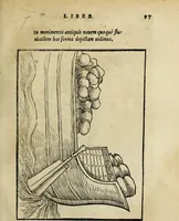 Picture 15 of 43 from Lazari Bayfii annotationes in legem II : De captiuis & postliminio reuersis, in quibus tractatur De re nauali, per autorem recognitæ : eivsdem annotationes in tractatum De auro & argento legato, quibus vestimẽtoru ̃& vasculorũ genera explicat̃ur : his omnibus imagines ab antiquissimis monumentis desumptas ad argumenti declaratione ̃subiunximus. Item Antonii Thylesii De coloribus libellus, à coloribus uestium non alienus (1537), leaf 100
