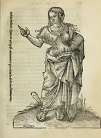 An illustration from Lazari Bayfii annotationes in legem II : De captiuis & postliminio reuersis, in quibus tractatur De re nauali, per autorem recognitæ : eivsdem annotationes in tractatum De auro & argento legato, quibus vestimẽtoru ̃& vasculorũ genera explicat̃ur : his omnibus imagines ab antiquissimis monumentis desumptas ad argumenti declaratione ̃subiunximus. Item Antonii Thylesii De coloribus libellus, à coloribus uestium non alienus (1537)