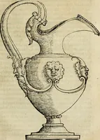 An illustration from Lazari Bayfii annotationes in legem II : De captiuis & postliminio reuersis, in quibus tractatur De re nauali, per autorem recognitæ : eivsdem annotationes in tractatum De auro & argento legato, quibus vestimẽtoru ̃& vasculorũ genera explicat̃ur : his omnibus imagines ab antiquissimis monumentis desumptas ad argumenti declaratione ̃subiunximus. Item Antonii Thylesii De coloribus libellus, à coloribus uestium non alienus (1537)