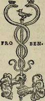 An illustration from Lazari Bayfii annotationes in legem II : De captiuis & postliminio reuersis, in quibus tractatur De re nauali, per autorem recognitæ : eivsdem annotationes in tractatum De auro & argento legato, quibus vestimẽtoru ̃& vasculorũ genera explicat̃ur : his omnibus imagines ab antiquissimis monumentis desumptas ad argumenti declaratione ̃subiunximus. Item Antonii Thylesii De coloribus libellus, à coloribus uestium non alienus (1537)
