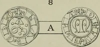 An illustration from La zecca di Modena nei periodi comunale ed estense (1884)
