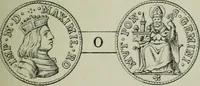 An illustration from La zecca di Modena nei periodi comunale ed estense (1884)