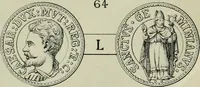 An illustration from La zecca di Modena nei periodi comunale ed estense (1884)
