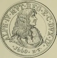 An illustration from La zecca di Modena nei periodi comunale ed estense (1884)