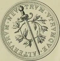 An illustration from La zecca di Modena nei periodi comunale ed estense (1884)