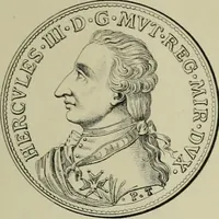 An illustration from La zecca di Modena nei periodi comunale ed estense (1884)