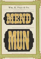 Picture 8 of 70 from Specimens of chromatic wood type, borders, etc. manufactured by Wm. H. Page & Co. (1874), leaf 17