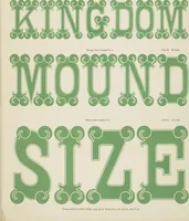Picture 1 of 70 from Specimens of chromatic wood type, borders, etc. manufactured by Wm. H. Page & Co. (1874), leaf 6