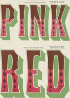 Picture 42 of 70 from Specimens of chromatic wood type, borders, etc. manufactured by Wm. H. Page & Co. (1874), leaf 62