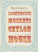 Picture 51 of 70 from Specimens of chromatic wood type, borders, etc. manufactured by Wm. H. Page & Co. (1874), leaf 74