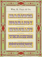 Picture 55 of 70 from Specimens of chromatic wood type, borders, etc. manufactured by Wm. H. Page & Co. (1874), leaf 78
