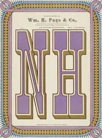 Picture 3 of 70 from Specimens of chromatic wood type, borders, etc. manufactured by Wm. H. Page & Co. (1874), leaf 8
