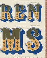 An illustration from Specimens of chromatic wood type, borders, etc. manufactured by Wm. H. Page & Co. (1874)