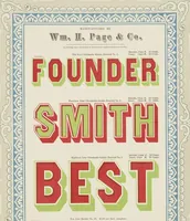 Picture 65 of 70 from Specimens of chromatic wood type, borders, etc. manufactured by Wm. H. Page & Co. (1874), leaf 90