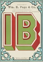 An illustration from Specimens of chromatic wood type, borders, etc. manufactured by Wm. H. Page & Co. (1874)