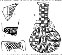 Picture 7 of 19 from Études d'ethnographie algérienne : Les soufflets algériens -Les poteries kabyles. - Le tissage aux cartons - L'art décoratif (1911), leaf 73