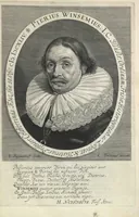 An illustration from P. WinsemI IC. illustrium Ordinum Frisiae Historiographi ac eloquentiae et historiarum professoris Historiarum ab excessv Caroli V. caesaris, sive, Rerum sub Philippo II. per Frisiam gestarum (1646)
