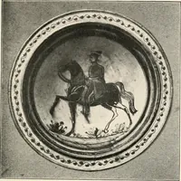 An illustration from Lead glazed pottery. Part first (common clays): plain glazed, sgraffito and slip-decorated wares (1907)