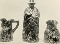 An illustration from Lead glazed pottery. Part first (common clays): plain glazed, sgraffito and slip-decorated wares (1907)