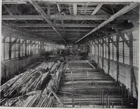 An illustration from Leaf springs, their characteristics and methods of specification; a hand-book of useful information relating to automobile leaf springs, their manufacture, methods of specification, details and characteristics (1912)