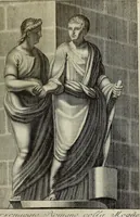 An illustration from Le antiche iscrizioni di Palermo : raccolte, e spiegate sotto gli auspizi dell'eccellentissimo Senato palermitano, grande di Spagna di prima classe (1762)