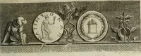 An illustration from Le antiche iscrizioni di Palermo : raccolte, e spiegate sotto gli auspizi dell'eccellentissimo Senato palermitano, grande di Spagna di prima classe (1762)