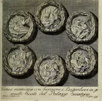 Picture 17 of 40 from Le antiche iscrizioni di Palermo : raccolte, e spiegate sotto gli auspizi dell'eccellentissimo Senato palermitano, grande di Spagna di prima classe (1762), leaf 58