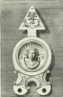 An illustration from Le antiche lucerne sepolcrali figurate : raccolte dalle caue sotterranee e grotte di Roma, nelle quali si contengono molte erudite memorie (1691)