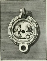 Picture 49 of 113 from Le antiche lucerne sepolcrali figurate : raccolte dalle caue sotterranee e grotte di Roma, nelle quali si contengono molte erudite memorie (1691), leaf 132