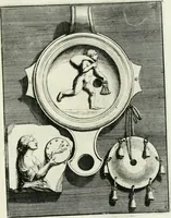 Picture 59 of 113 from Le antiche lucerne sepolcrali figurate : raccolte dalle caue sotterranee e grotte di Roma, nelle quali si contengono molte erudite memorie (1691), leaf 152