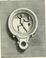 Picture 4 of 113 from Le antiche lucerne sepolcrali figurate : raccolte dalle caue sotterranee e grotte di Roma, nelle quali si contengono molte erudite memorie (1691), leaf 18