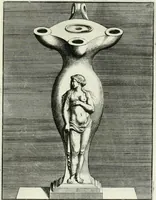 Picture 77 of 113 from Le antiche lucerne sepolcrali figurate : raccolte dalle caue sotterranee e grotte di Roma, nelle quali si contengono molte erudite memorie (1691), leaf 188