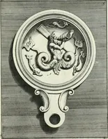 Picture 7 of 113 from Le antiche lucerne sepolcrali figurate : raccolte dalle caue sotterranee e grotte di Roma, nelle quali si contengono molte erudite memorie (1691), leaf 24