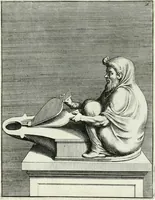 Picture 102 of 113 from Le antiche lucerne sepolcrali figurate : raccolte dalle caue sotterranee e grotte di Roma, nelle quali si contengono molte erudite memorie (1691), leaf 258