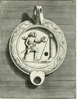 Picture 21 of 113 from Le antiche lucerne sepolcrali figurate : raccolte dalle caue sotterranee e grotte di Roma, nelle quali si contengono molte erudite memorie (1691), leaf 52