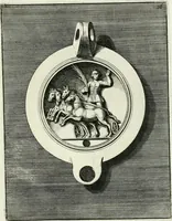 Picture 27 of 113 from Le antiche lucerne sepolcrali figurate : raccolte dalle caue sotterranee e grotte di Roma, nelle quali si contengono molte erudite memorie (1691), leaf 66