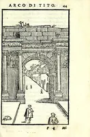 An illustration from Le antichità della citta di Roma : raccolte sotto brevita da diuersi antichi & moderni scrittori (1588)