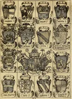 Picture 4 of 13 from Le arme delle famiglie nobili di Siena (1716), leaf 12