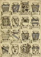 An illustration from Le arme delle famiglie nobili di Siena (1716)