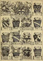 An illustration from Le arme delle famiglie nobili di Siena (1716)