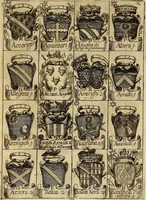 Picture 1 of 13 from Le arme delle famiglie nobili di Siena (1716), leaf 6