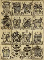 An illustration from Le arme delle famiglie nobili di Siena (1716)