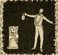 An illustration from Leaves from conjurers' scrap books : or, Modern magicians and their works (1891)