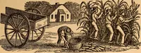 An illustration from Leavitt's farmer's almanack, improved, and miscellaneous year book, for the year of our Lord 1885 (1884)