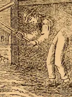 An illustration from Leavitt's farmer's almanack, improved, and miscellaneous year book, for the year of our Lord 1885 (1884)