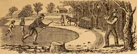 An illustration from Leavitt's farmer's almanack, improved, and miscellaneous year book, for the year of our Lord 1885 (1884)