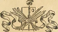 An illustration from Le belle arti, pittura, scultura, e architettura, compimento, e perfezione delle bellezze dell'universo mostrate nel Campidoglio dall'Accademia del disegno il d ì 24. settembre 1711 : essendo principe della medesima il sig. cavalier Carlo Maratti e viceprincipe il signor cavalier Carlo Francesco Person (1711)